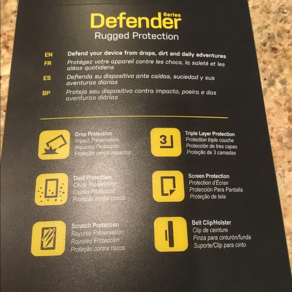 Cell Phone Iphone6 Plus 6s Plus Otter Box Defender - Picture 3 of 3